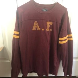 Abercrombie & Fitch Long Sleeve Tee, Mens Sz M